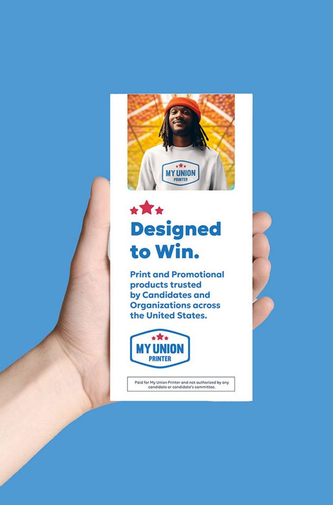 Campaign palm cards for canvassing, events, and voter contact - My ...